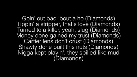 diamonds lyrics thug.